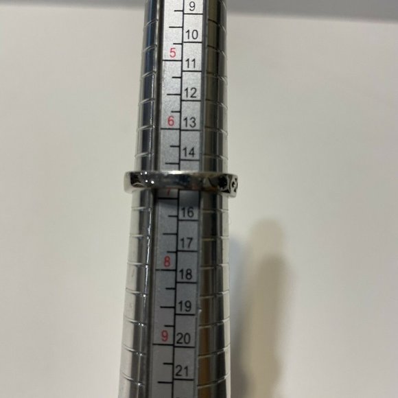 LIA SOPHIA 'Appletini' Silver Green CZ Solitaire - Picture 4 of 8